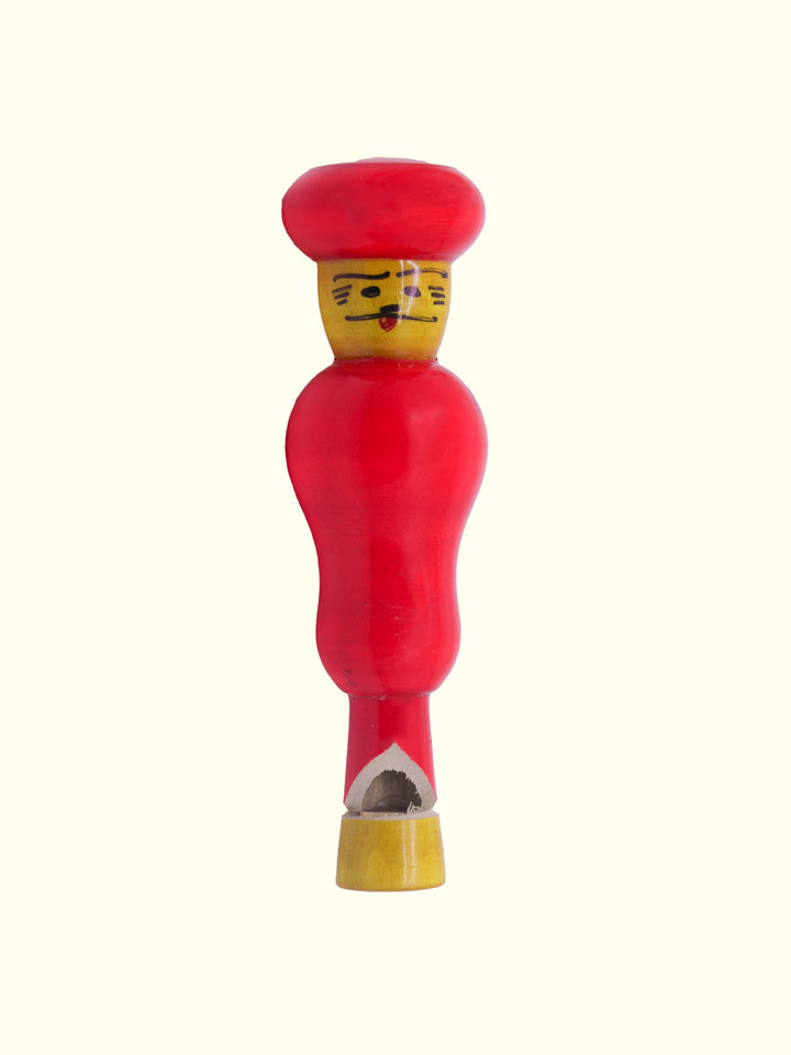 3.75" Indian Wooden Peg Doll (Male)