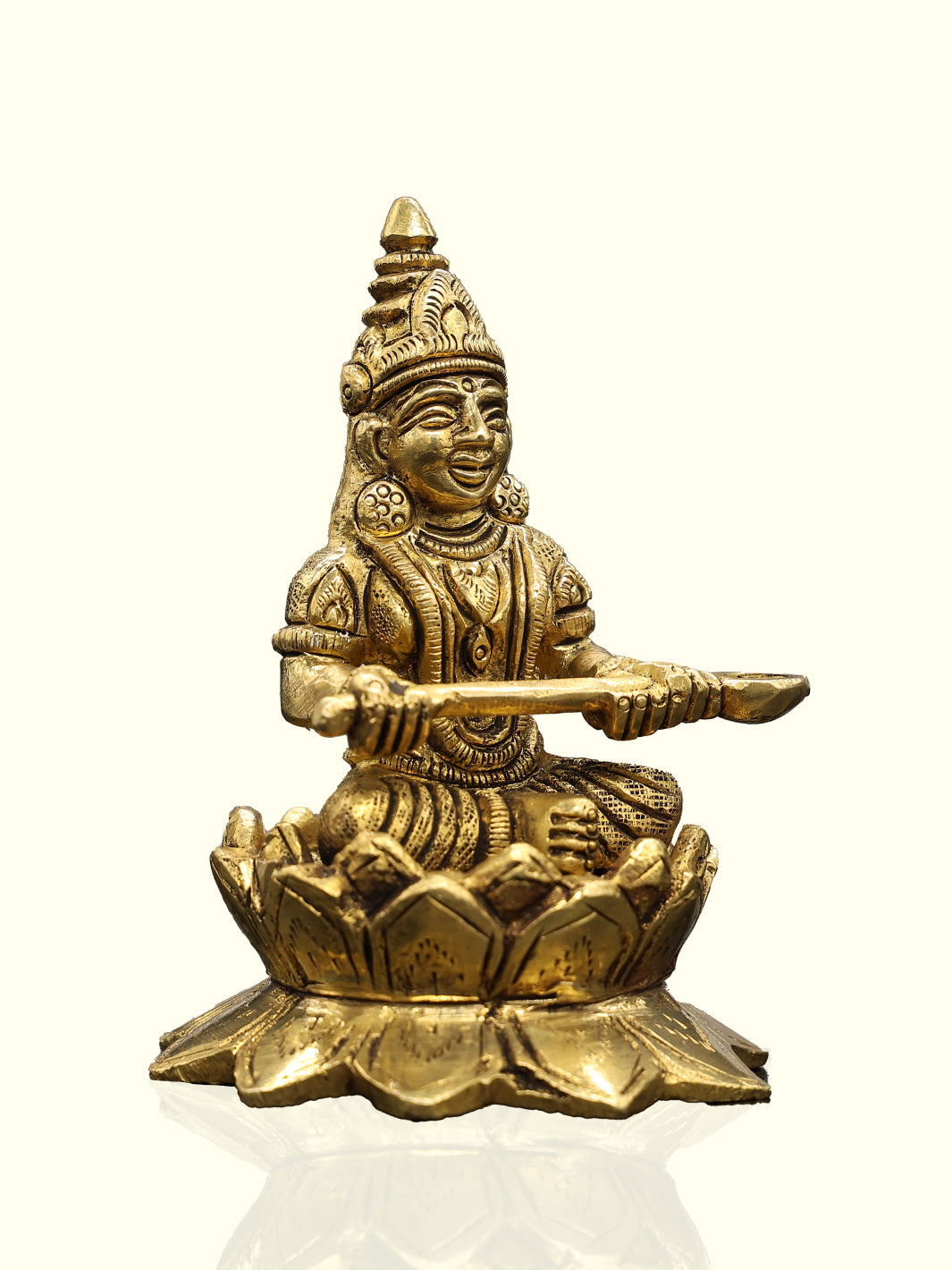 4" Brass Annapoorani Idol