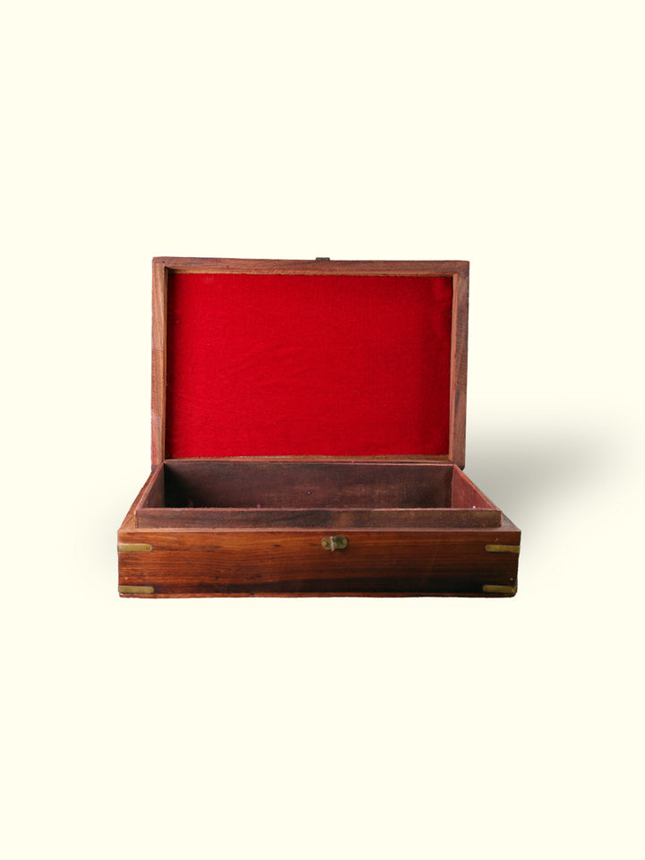 9.75" Wooden Box (Rectangle Shaped)