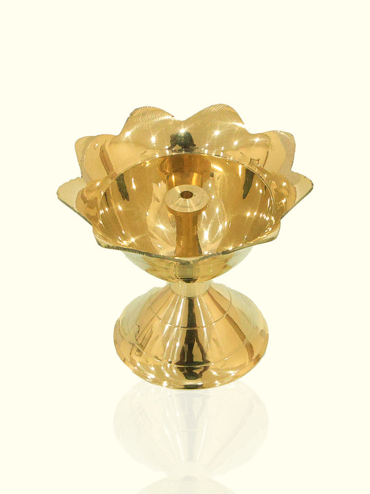 2.4" Brass Devdas Lamp