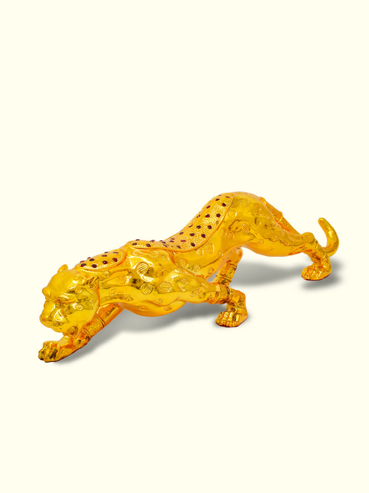 21.5" Wide Galloping Cheetah (Gold Colour)