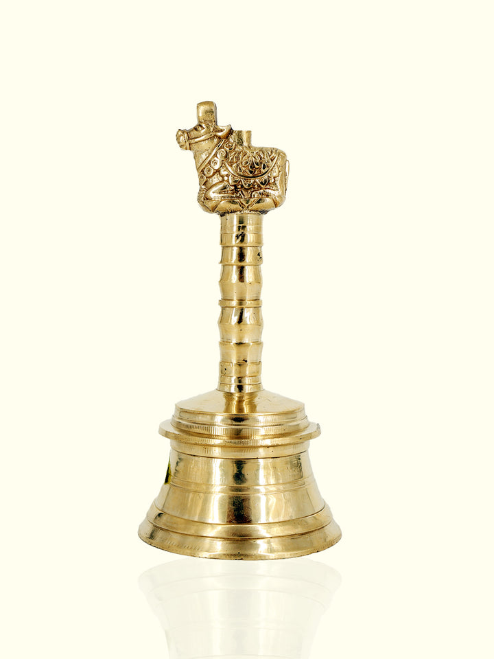 6.5” Brass Polished Bell