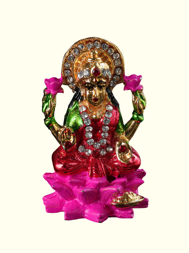 2.25" Lakshmi Idol for Car Dashboard & Table Décor