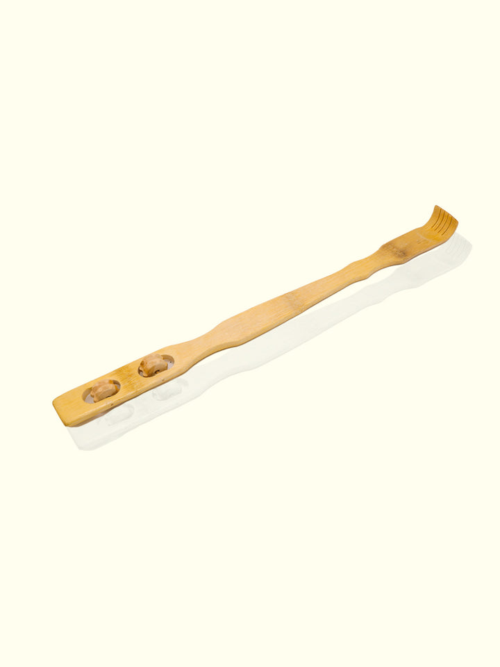 18.5" Wooden Back Scratcher with Double Ball Massager