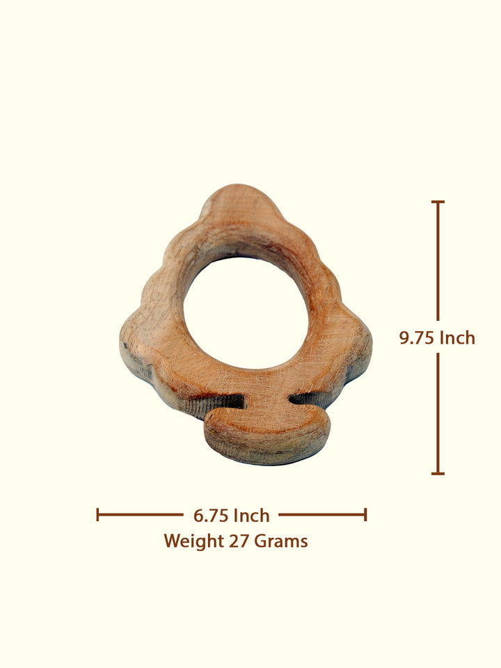 9.75 Wooden Teether for Infants