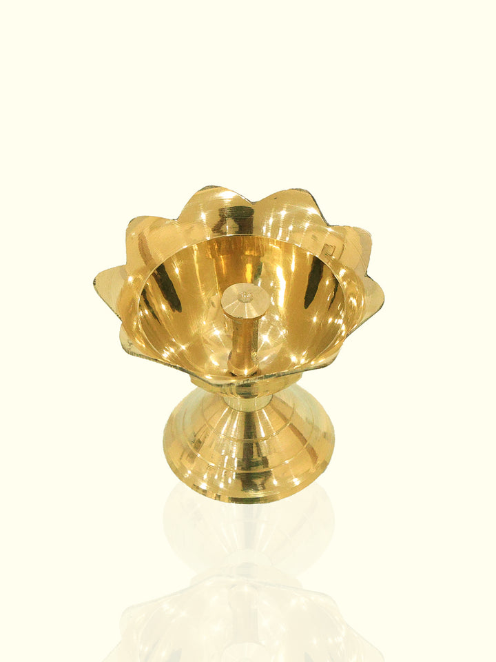 2" Brass Devdas Lamp