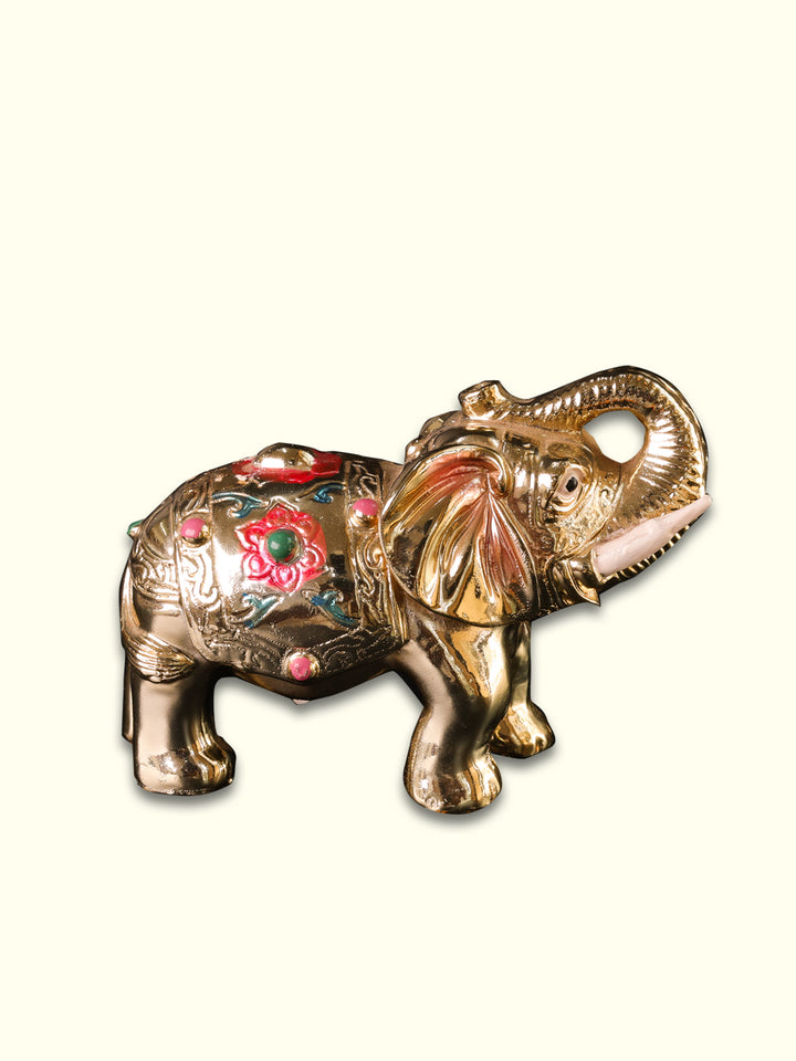 2.75" Ceramic Elephant Statue