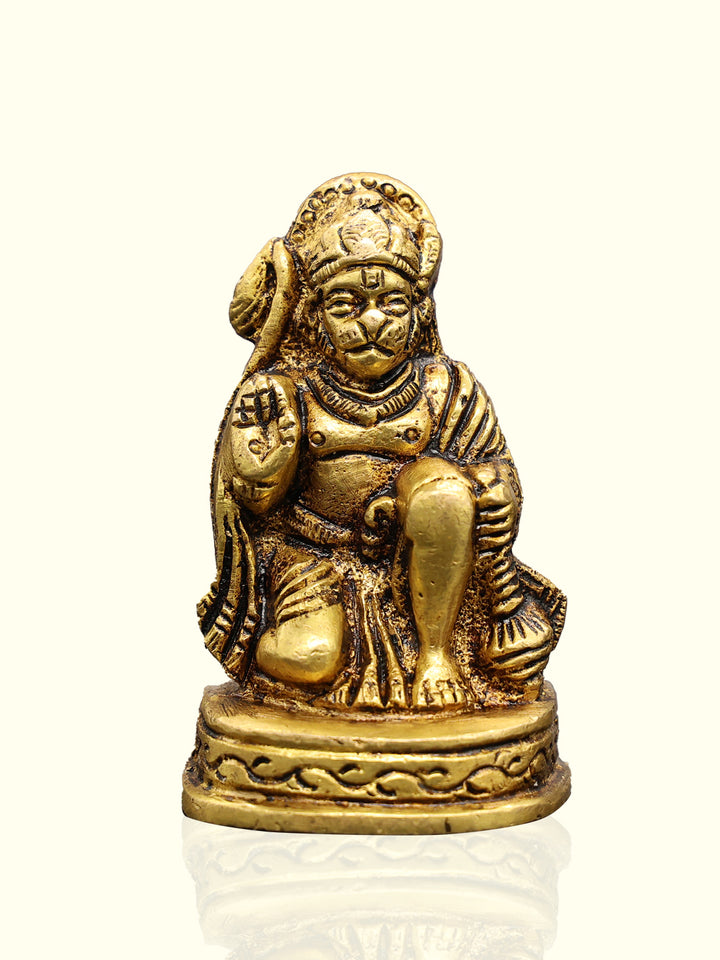 2.5" Brass Hanuman Idol