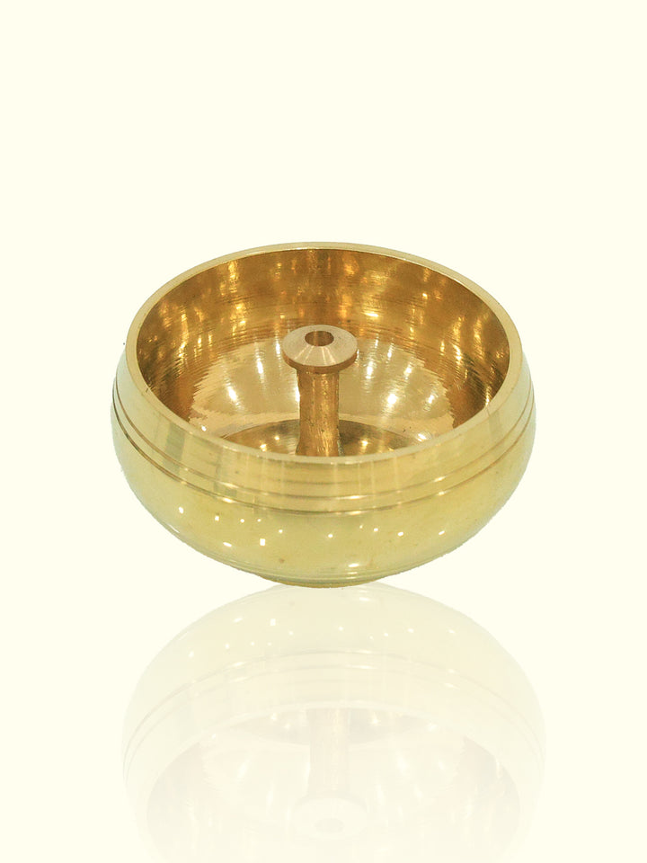 2.4" Brass Kubera Pyali