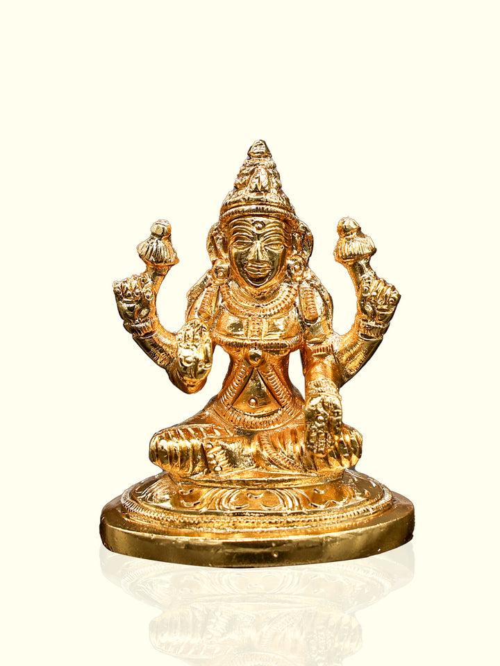 2.5" Brass Arch Lakshmi Polla