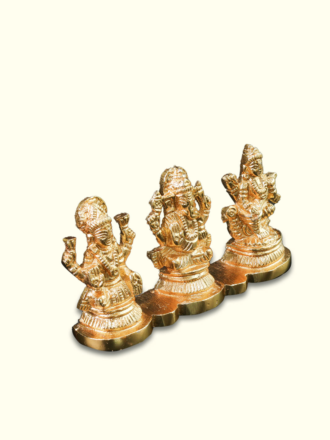 4" Wide Lakshmi, Ganapathy & Saraswathi