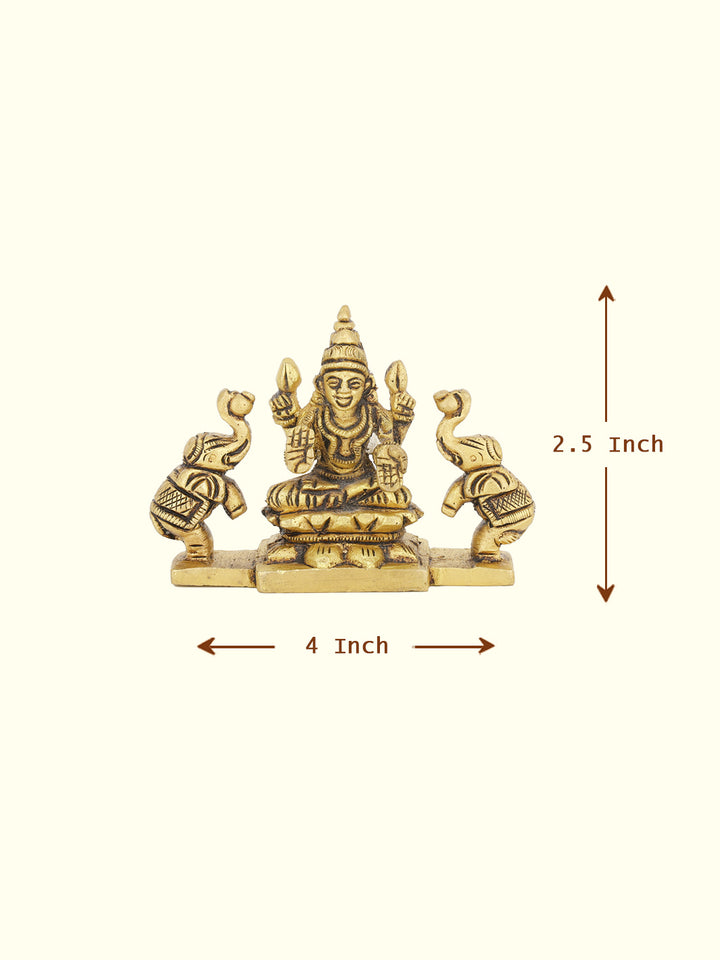 2” Elegant Brass Astalakshmi Super Fine Set