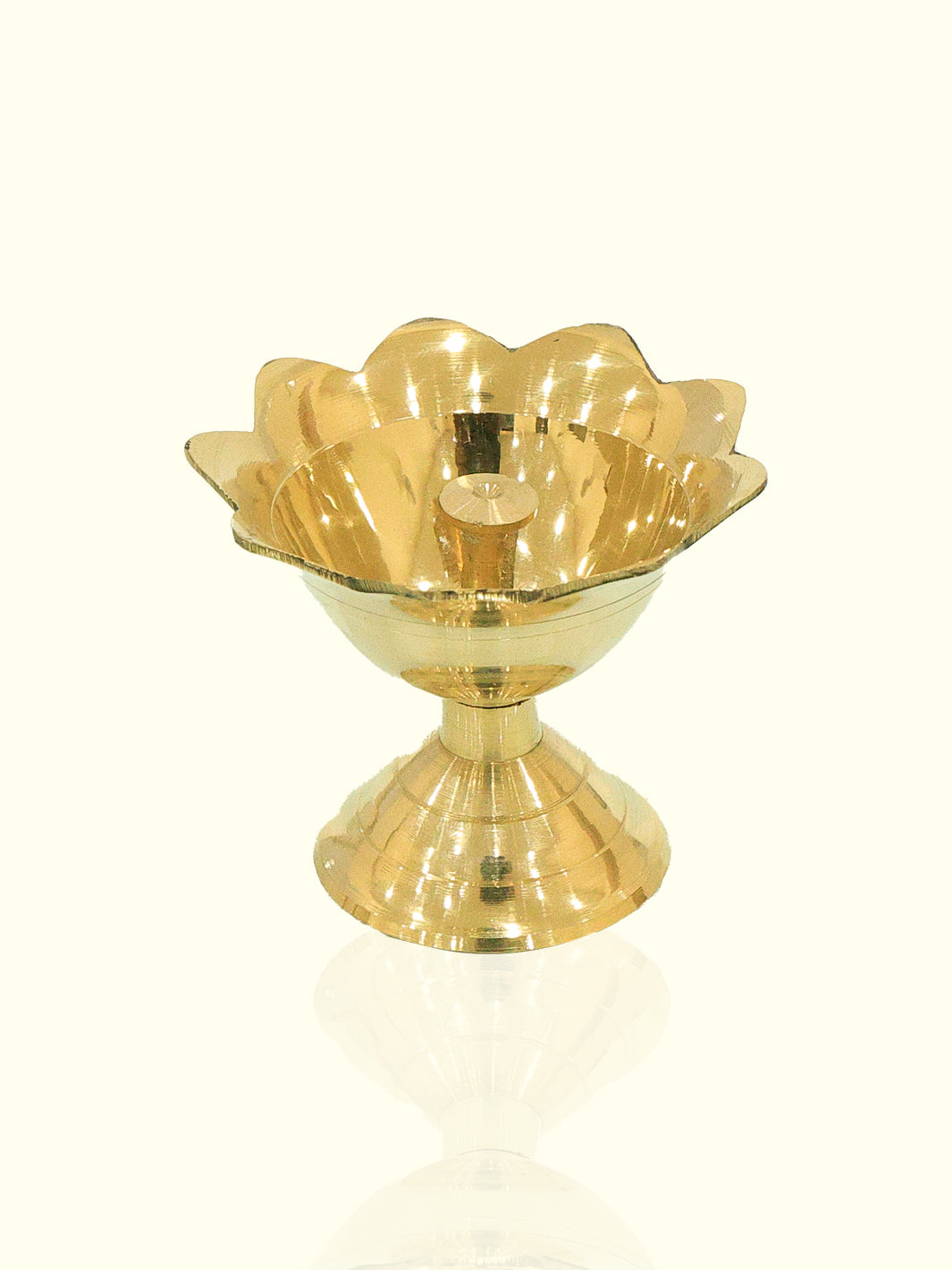 2" Brass Devdas Lamp