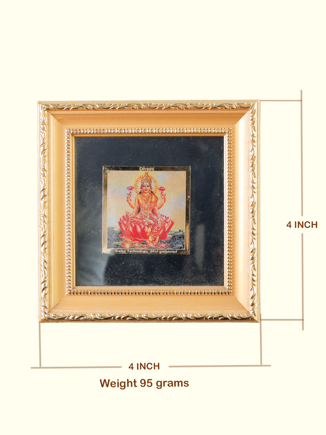 4" Lakshmi Photo Frame