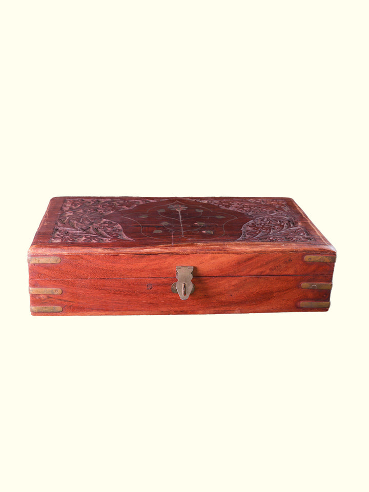 9.75" Wooden Box (Rectangle Shaped)