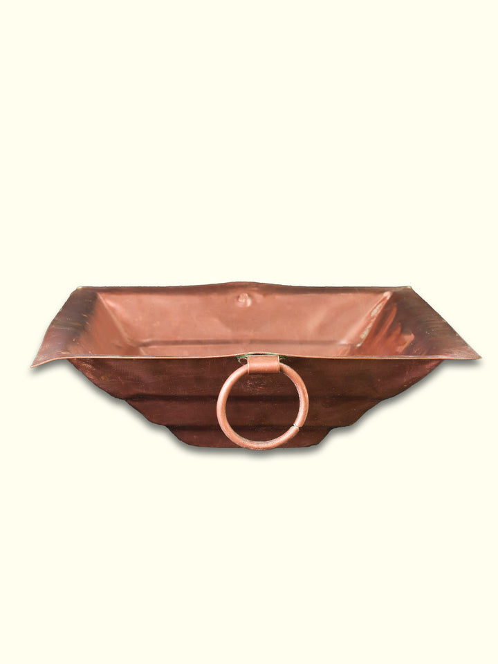 8" Wide Copper Yagya Kund