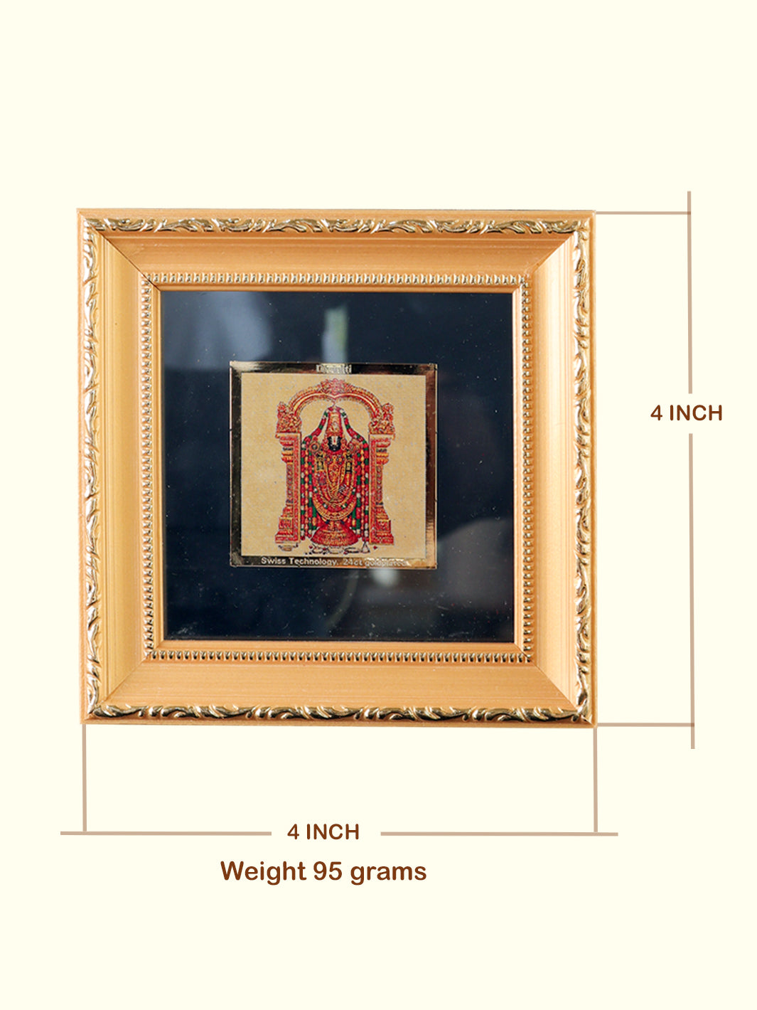 4" Balaji Photo Frame