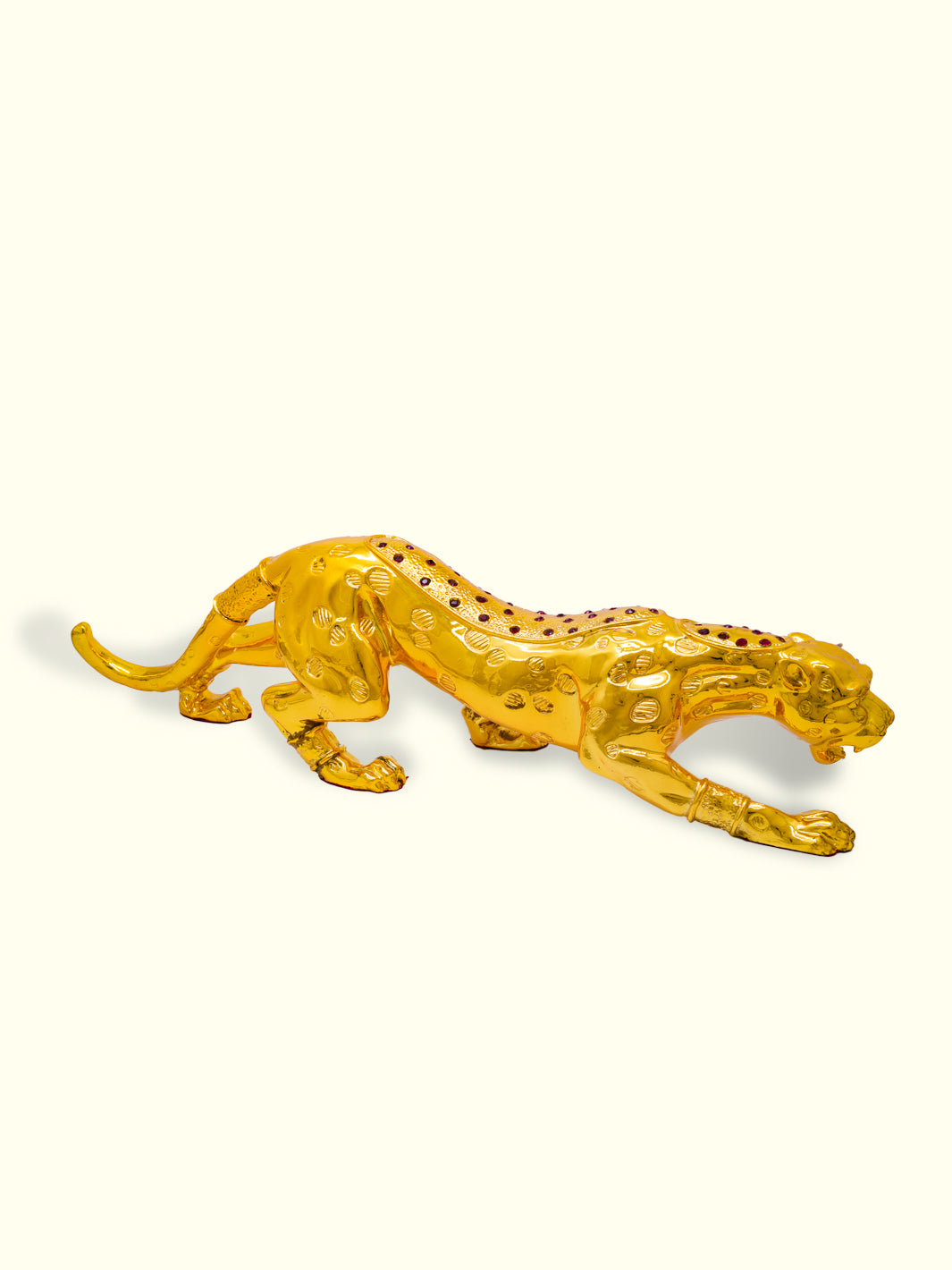 21.5" Wide Galloping Cheetah (Gold Colour)