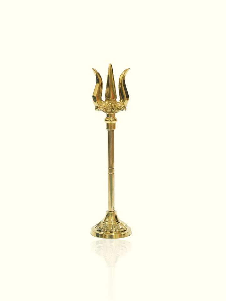 6" Brass Trishul Stand