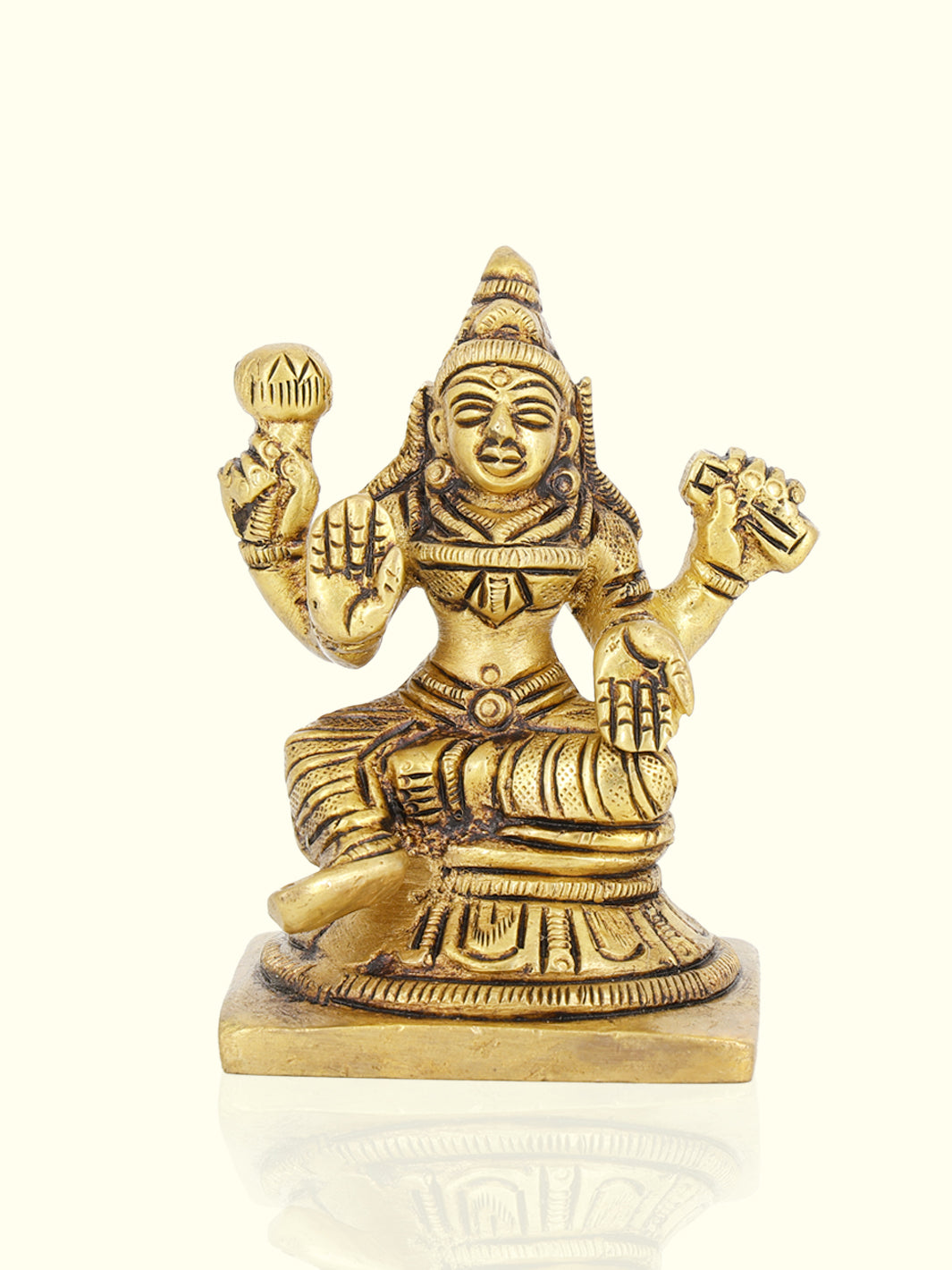 3” Majestic Brass Astalakshmi Super Fine Set