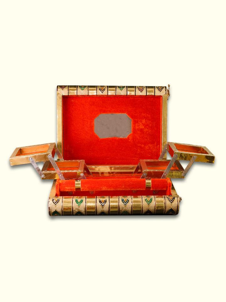 10.75" Wide Wooden Jewellery Box