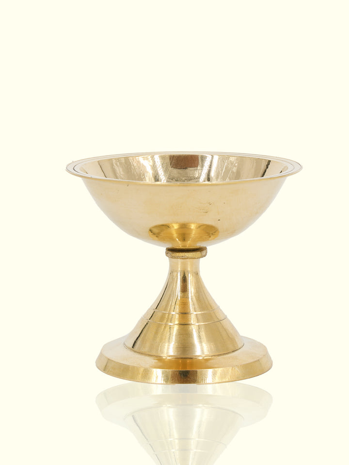 6” Brass Gulab Aarthi