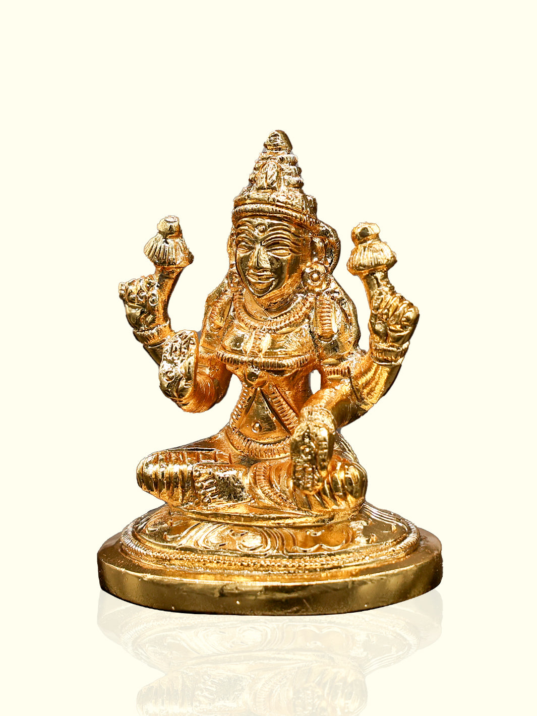 2.5" Brass Arch Lakshmi Polla