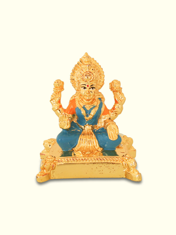 2.25" Lakshmi Devi with Blue Sari