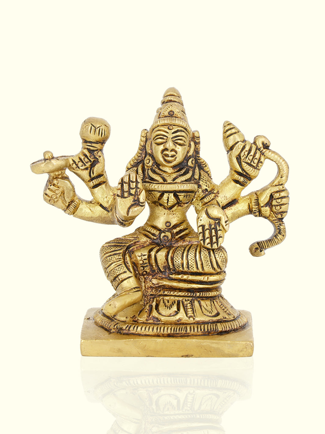 3” Majestic Brass Astalakshmi Super Fine Set