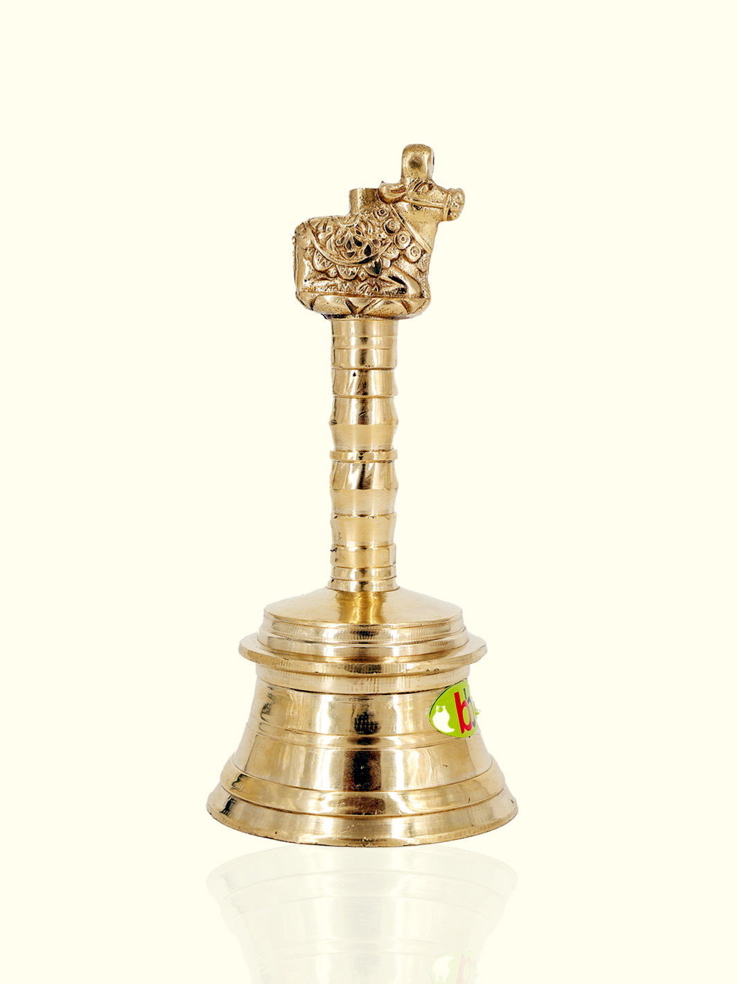 6.5” Brass Polished Bell