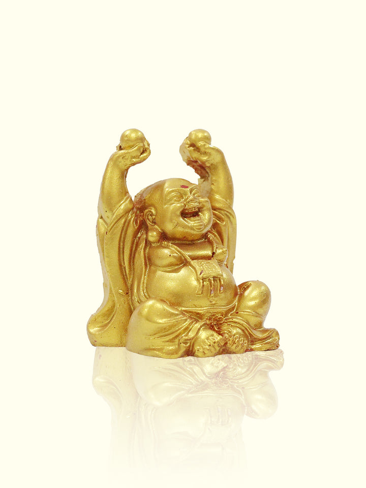 2.4" Wooden Base Happy Kubera