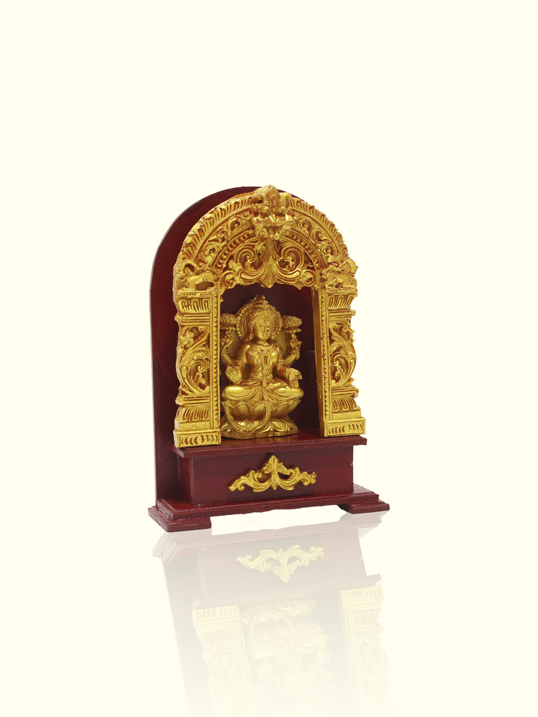 7" Wooden Base Simple Arch Lakshmi