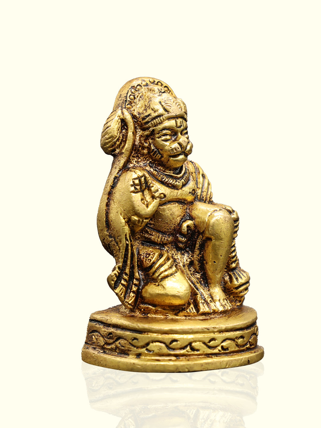 2.5" Brass Hanuman Idol