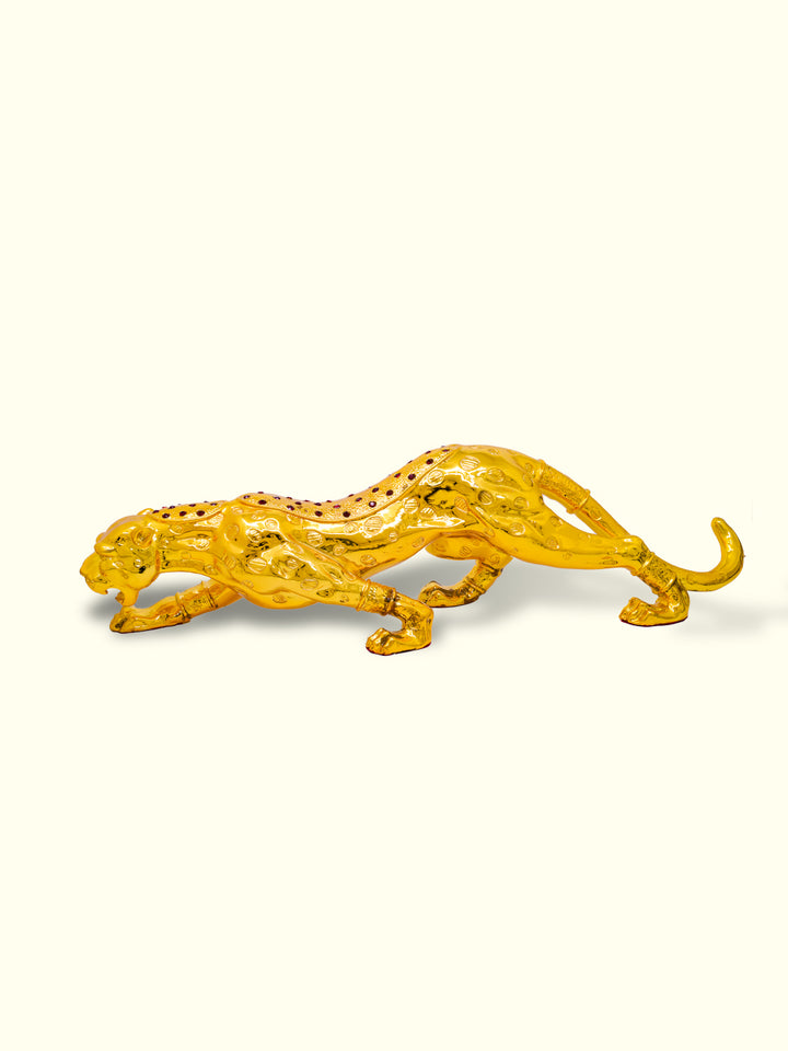 21.5" Wide Galloping Cheetah (Gold Colour)