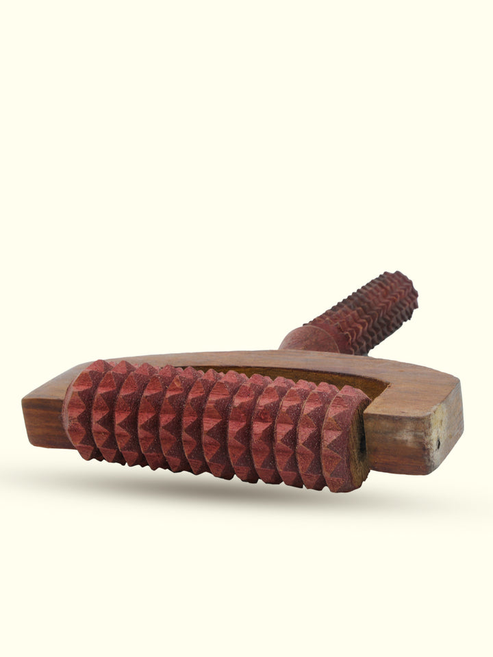 8" Wooden Hand Roller and Body Massager