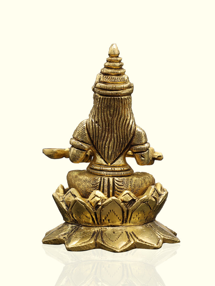 4" Brass Annapoorani Idol