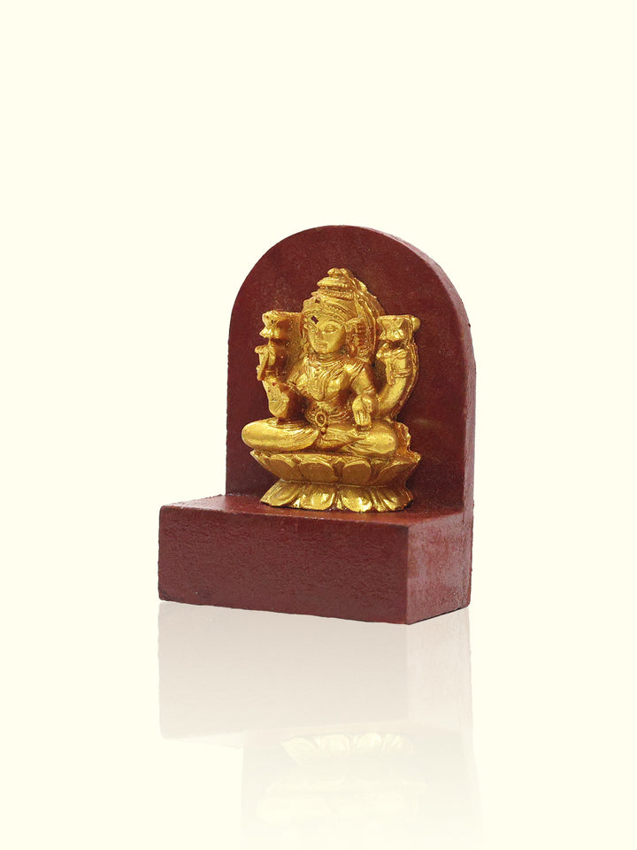 2.8" Wooden Base Lakshmi