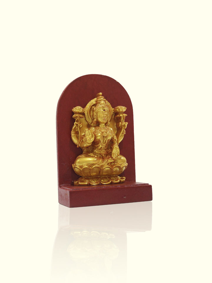 5" Wooden Base Lakshmi