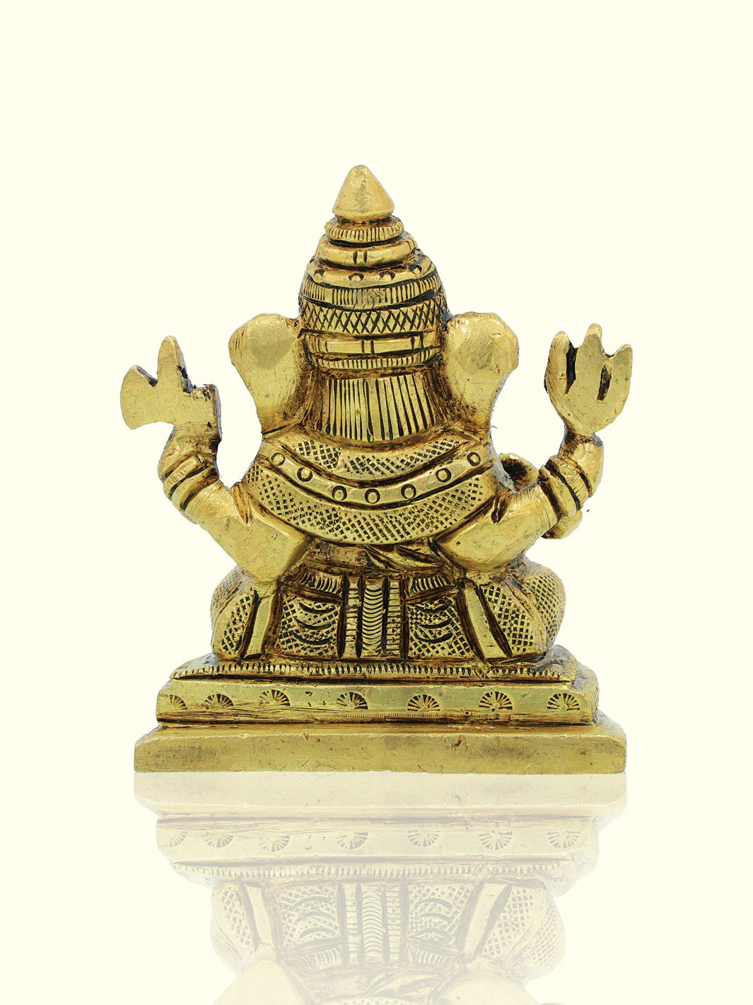 2.8" Brass Ganesh Idol