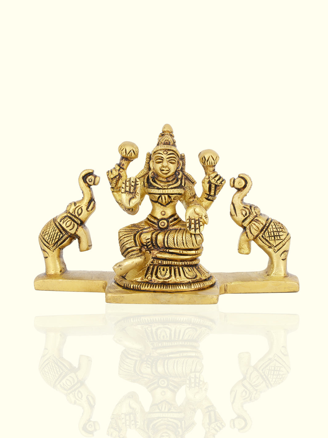 3” Majestic Brass Astalakshmi Super Fine Set