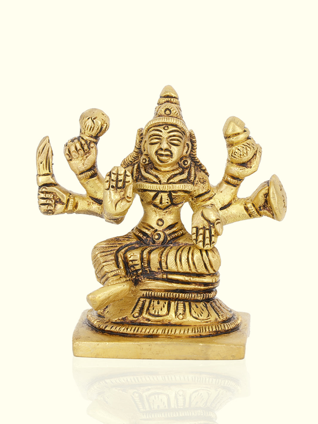 3” Majestic Brass Astalakshmi Super Fine Set