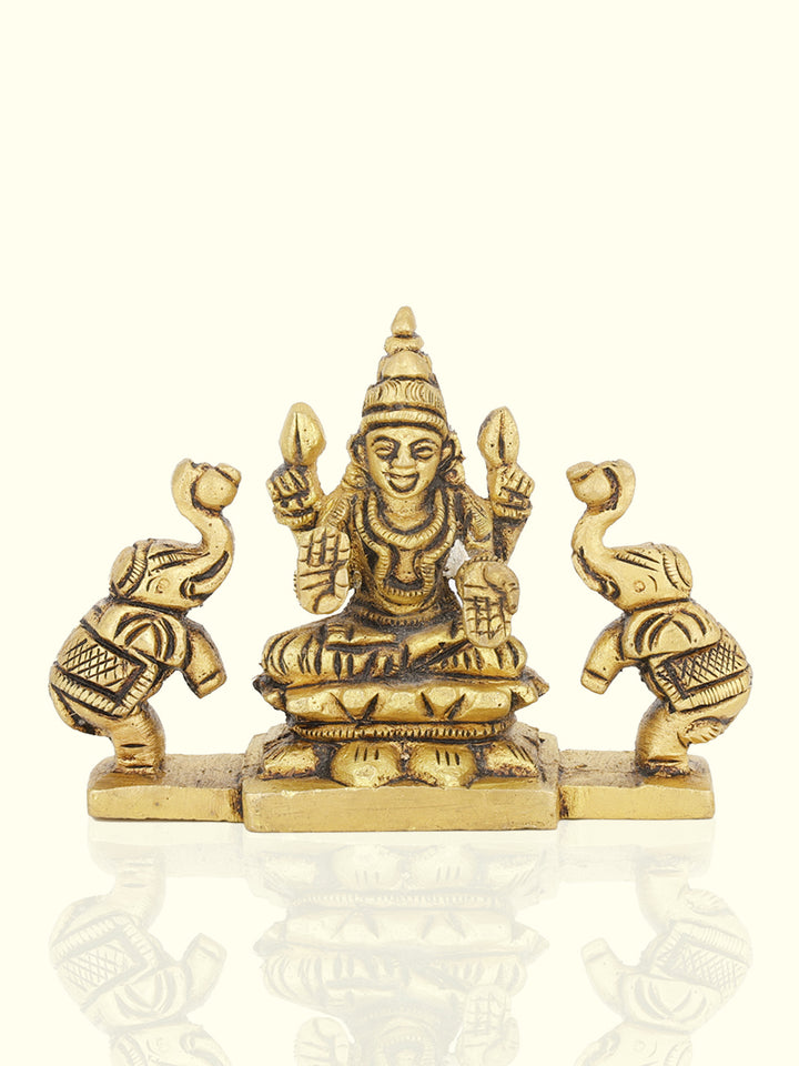 2” Elegant Brass Astalakshmi Super Fine Set