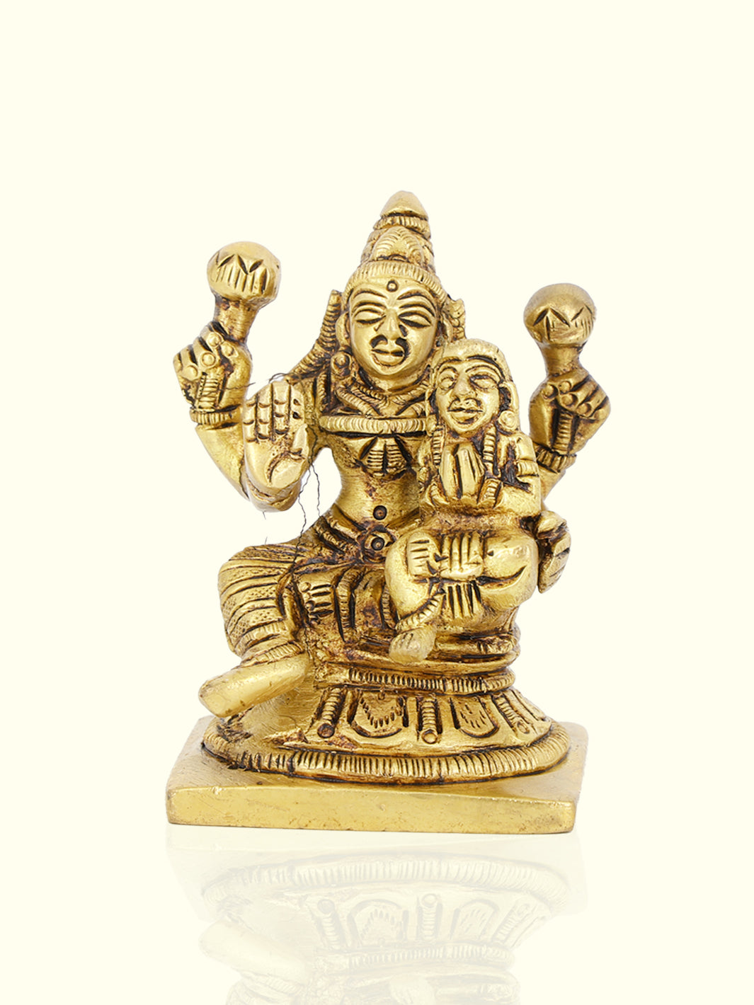 3” Majestic Brass Astalakshmi Super Fine Set