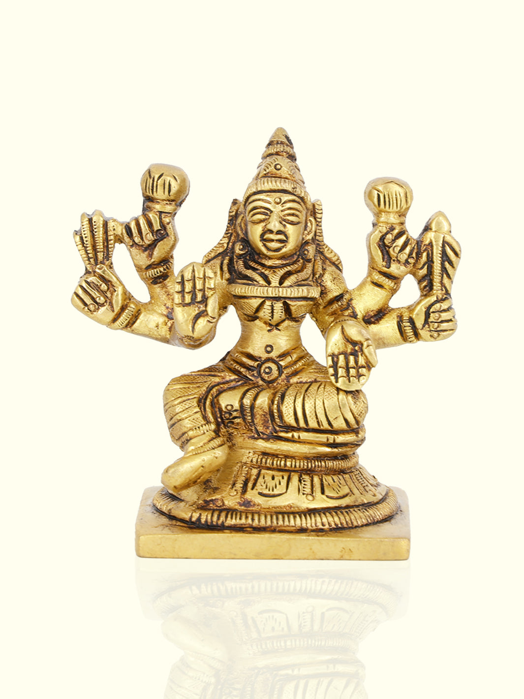 3” Majestic Brass Astalakshmi Super Fine Set