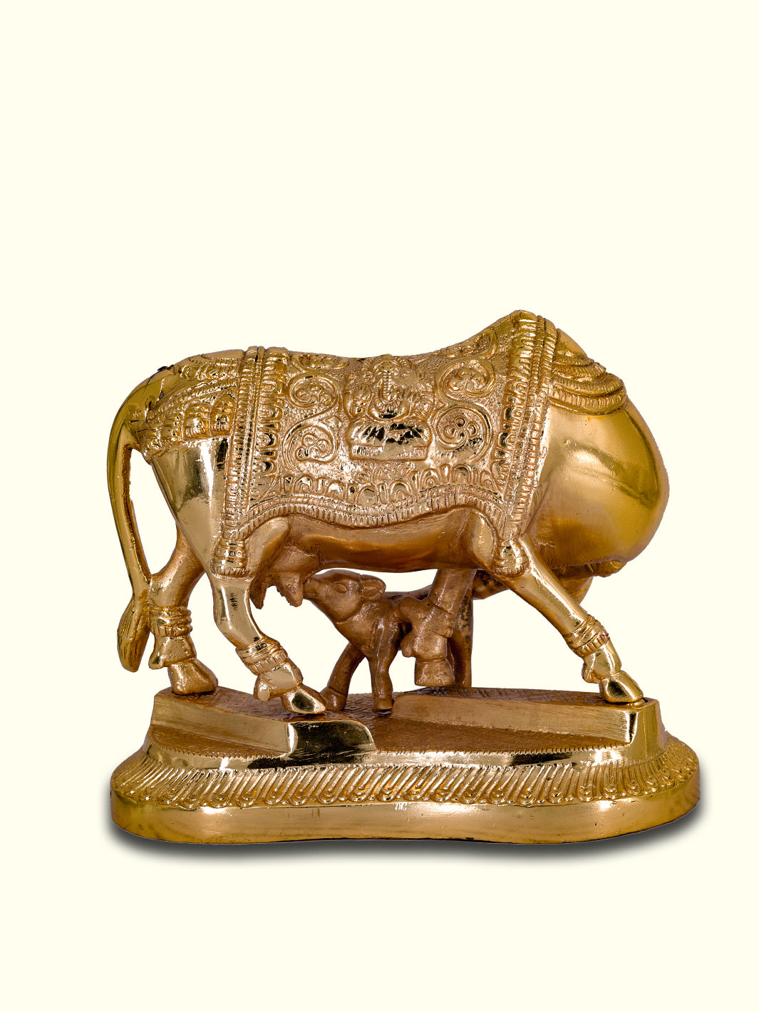 5.5" Golden Gho Matha with Design - Sripuram Store