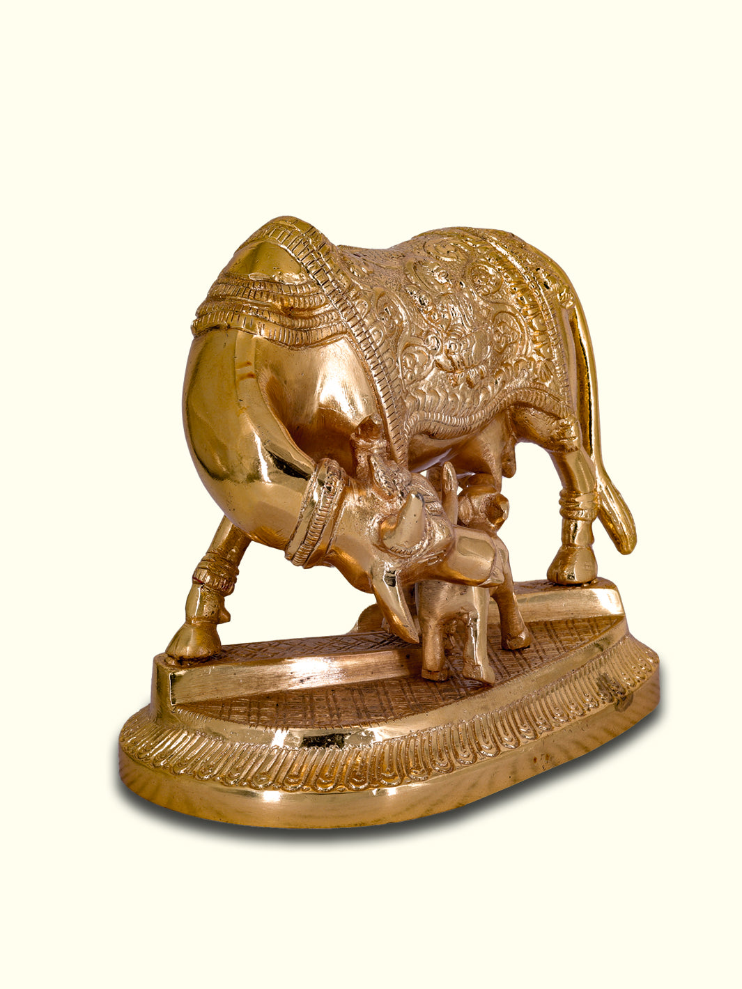 5.5" Golden Gho Matha with Design - Sripuram Store