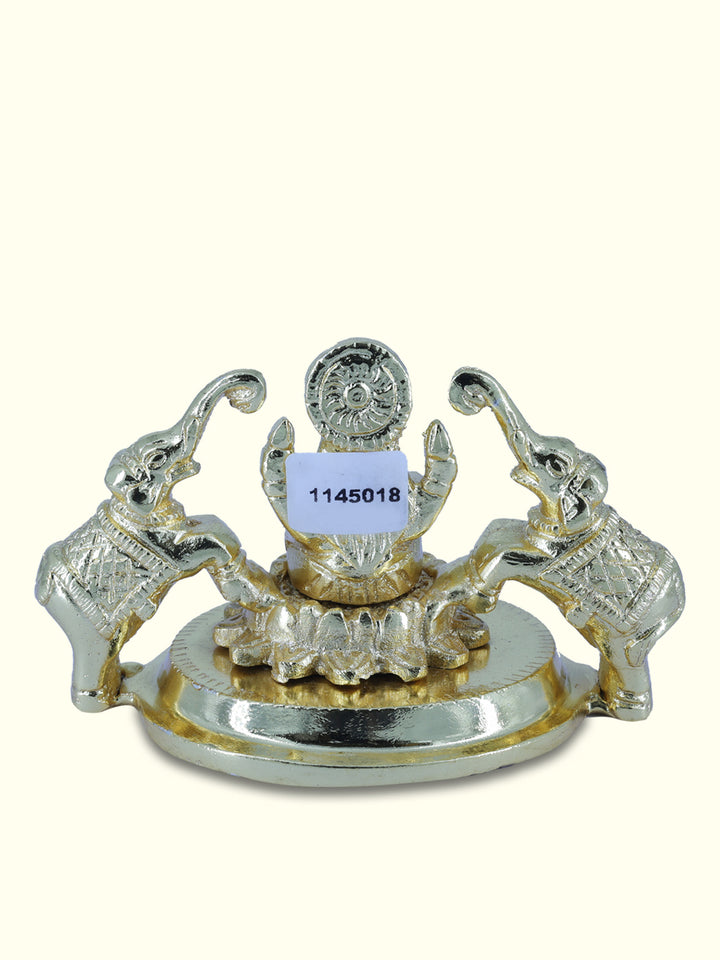 2.25" Gold Gajalakshmi - Sripuram Store