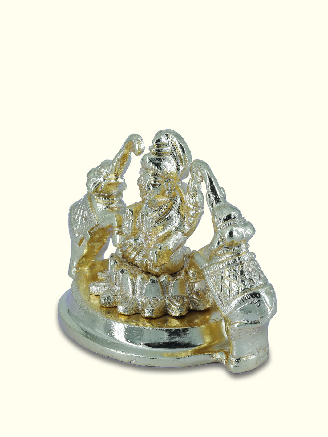 2.25" Gold Gajalakshmi - Sripuram Store