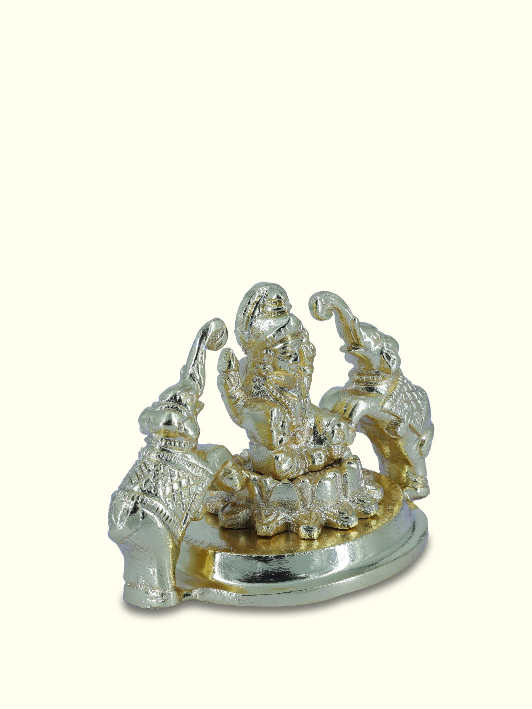 2.25" Gold Gajalakshmi - Sripuram Store