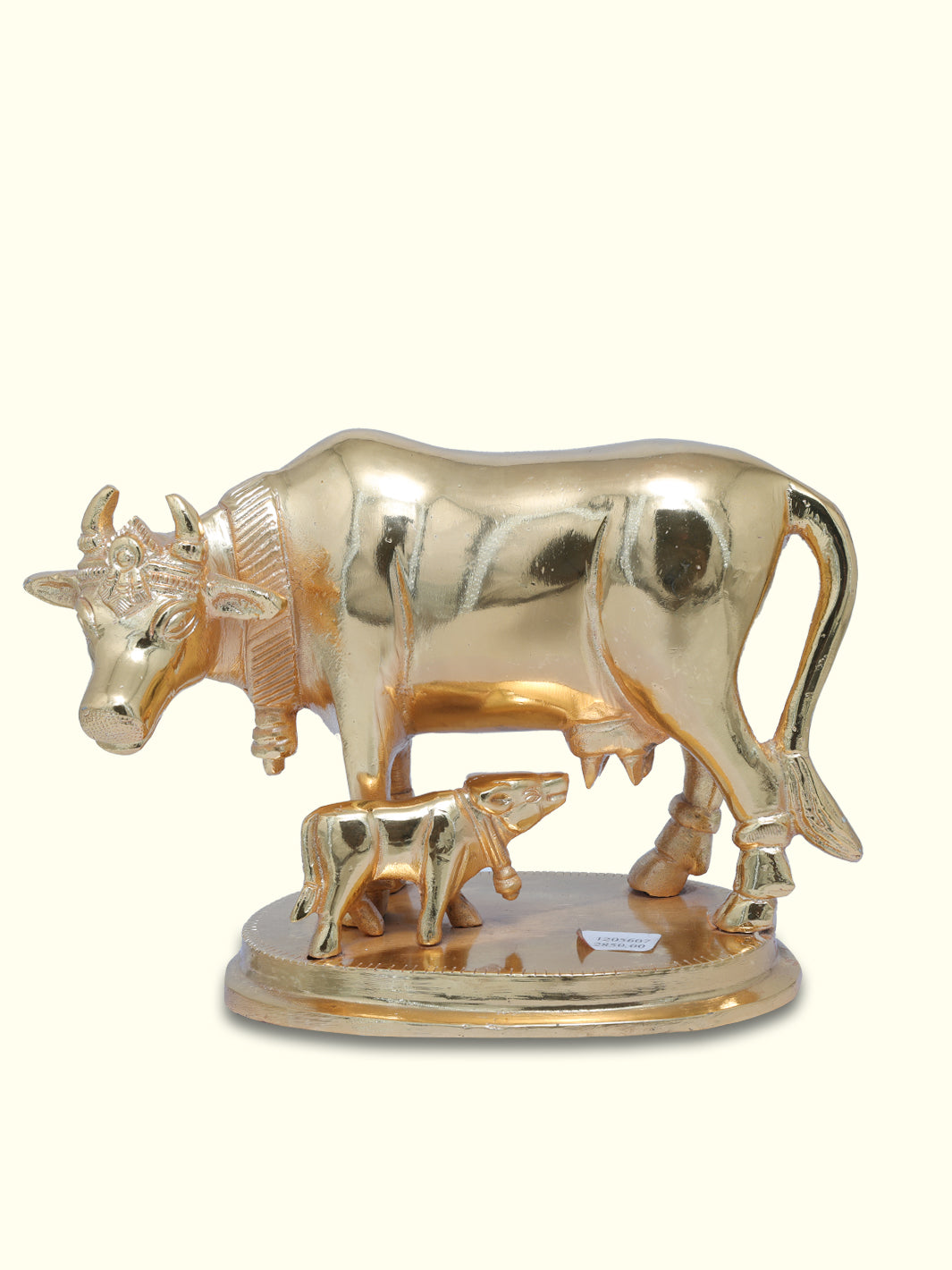 4" Gold Gomatha - Sripuram Store